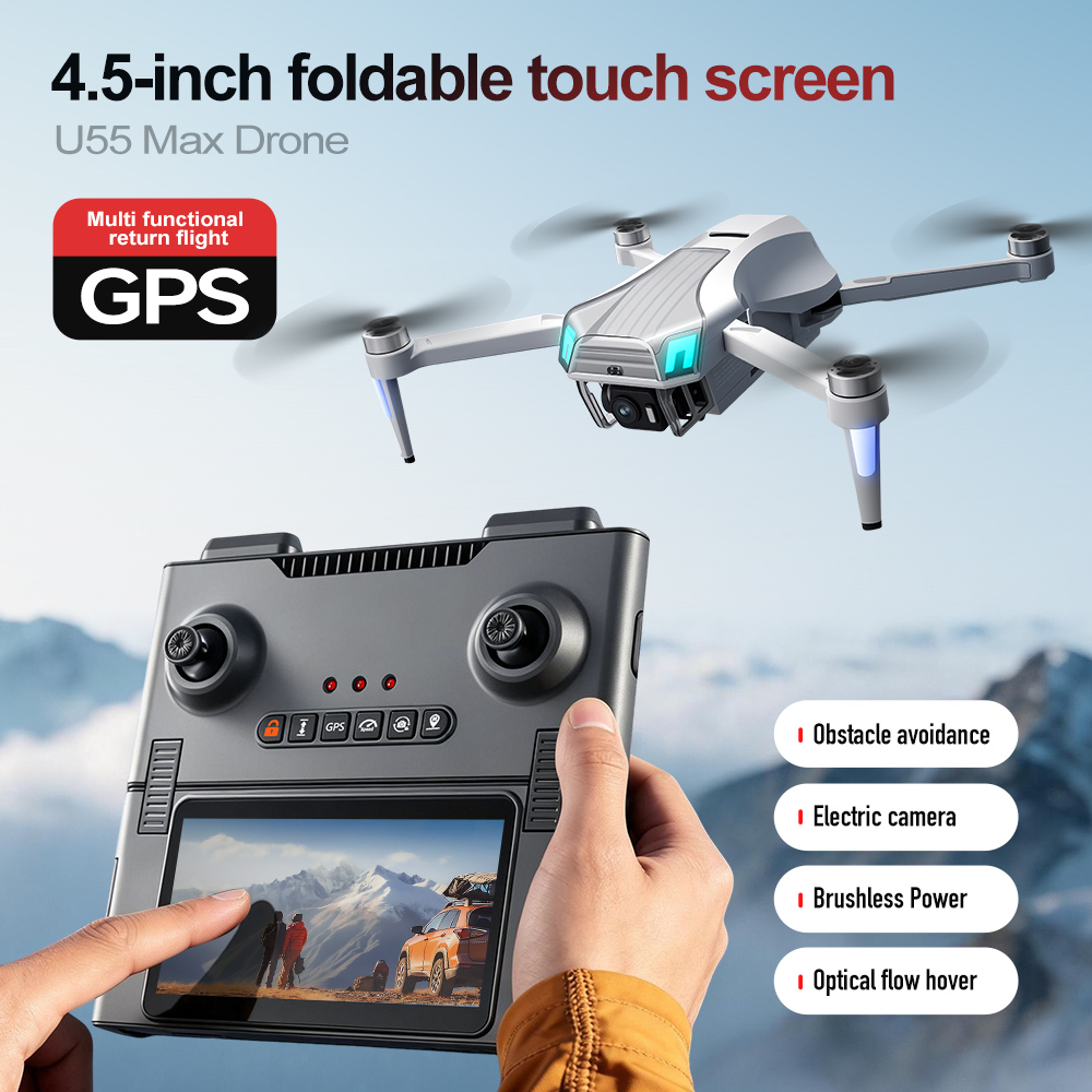 U55Max 5G Optical Flow GPS Dro - Drone Gimbal Mount review and price